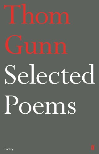 Cover image for Selected Poems of Thom Gunn