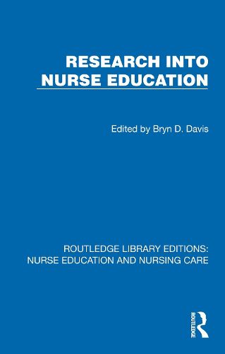 Cover image for Research into Nurse Education