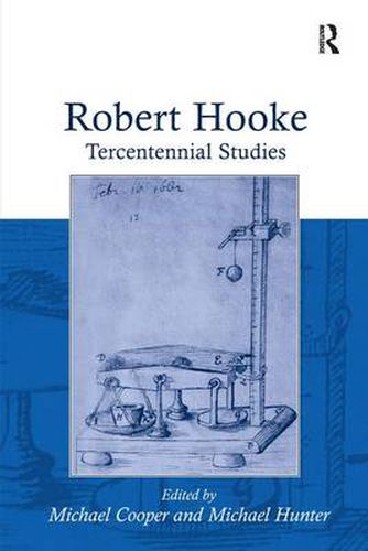 Cover image for Robert Hooke: Tercentennial Studies
