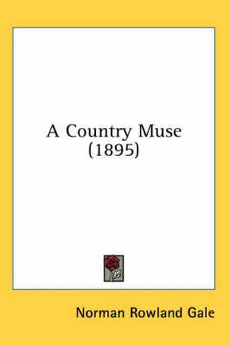 Cover image for A Country Muse (1895)