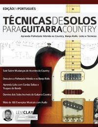 Cover image for Te&#769;cnicas de Solos Para Guitarra Country