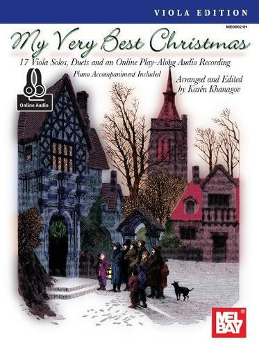 Cover image for My Very Best Christmas, Viola Edition: Book/Insert/Online Audio