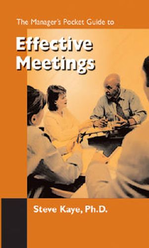 Cover image for The Manager's Pocket Guide to Effective Meetings