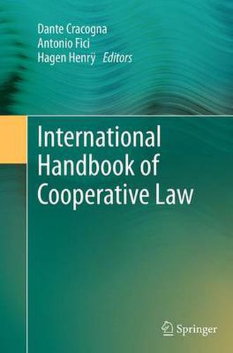 Cover image for International Handbook of Cooperative Law