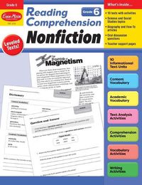 Cover image for Reading Comprehension: Nonfiction, Grade 6 Teacher Resource