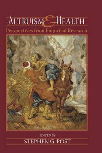 Cover image for Altruism and Health: Perspectives from Empirical Research