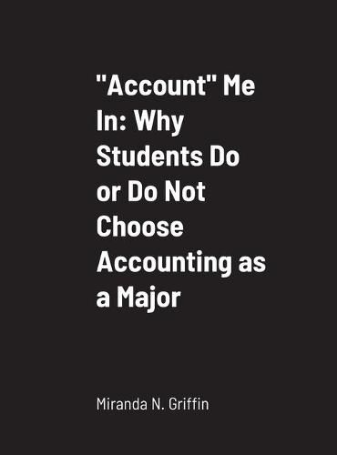 Cover image for "Account" Me In