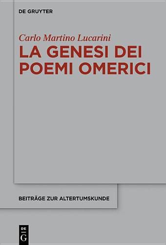 Cover image for La Genesi Dei Poemi Omerici