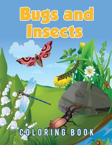 Cover image for Bugs And Insects Coloring Book