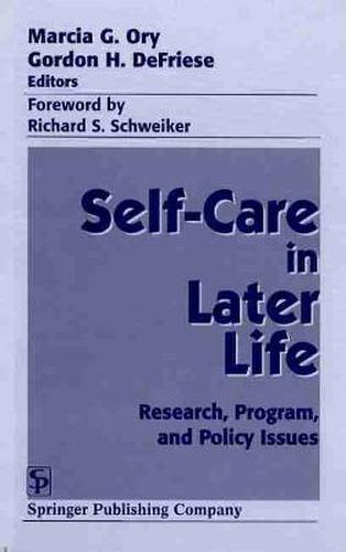 Cover image for Self-Care in Later Life: Research, Program, and Policy Issues