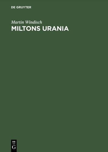 Cover image for Miltons Urania Poetik im Spiegel der Lesbaren Welten