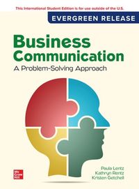 Cover image for Business Communication: A Problem-Solving Approach: 2024 Release ISE