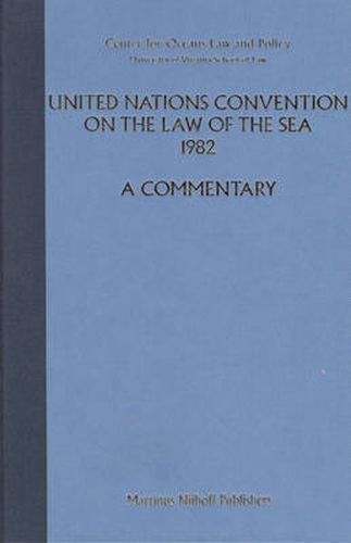 Cover image for United Nations Convention on the Law of the Sea 1982, Volume V: A Commentary