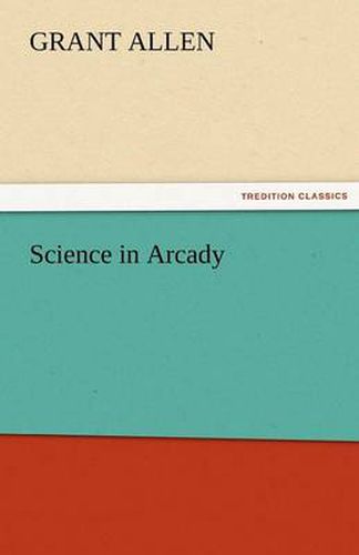 Cover image for Science in Arcady