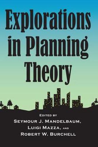 Cover image for Explorations in Planning Theory