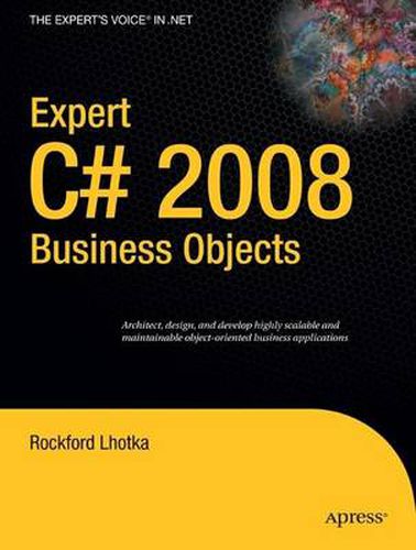 Cover image for Expert C# 2008 Business Objects