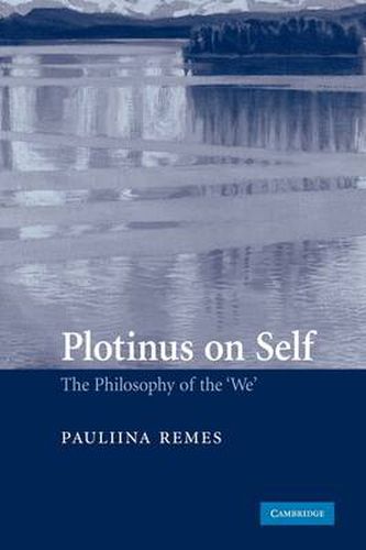 Cover image for Plotinus on Self: The Philosophy of the 'We