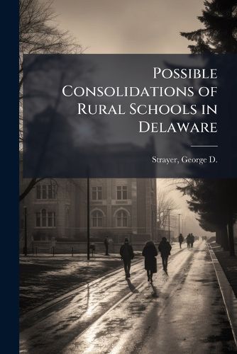 Cover image for Possible Consolidations of Rural Schools in Delaware