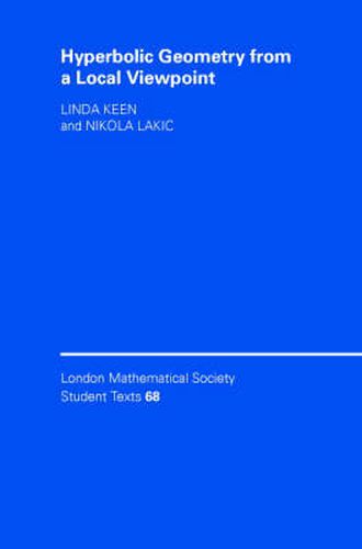 Cover image for Hyperbolic Geometry from a Local Viewpoint