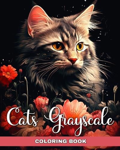 Cover image for Cats Grayscale Coloring Book