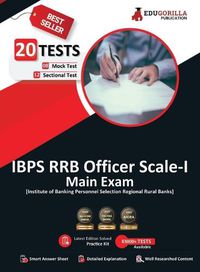 Cover image for IBPS RRB Officer Scale 1 Main Exam 2023 (English Edition) - 8 Full Length Mock Tests and 12 Sectional Tests (2400 Solved Questions) with Free Access to Online Tests