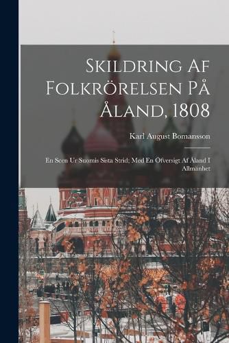 Cover image for Skildring Af Folkroerelsen Pa Aland, 1808