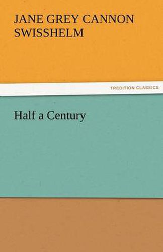 Cover image for Half a Century