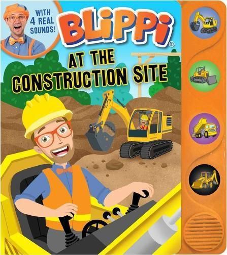 Cover image for Blippi: At the Construction Site