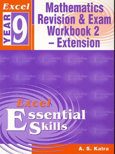 Cover image for Excel Year 9 Maths Revision & Exam Workbook: Year 9 Advanced Mathematics : Revision and Exam Workbook