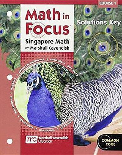 Cover image for Math in Focus: Singapore Math: Solutions Key Course 1