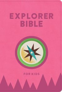 Cover image for KJV Explorer Bible for Kids, Bubble Gum Leathertouch