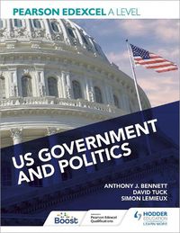 Cover image for Pearson Edexcel A Level US Government and Politics