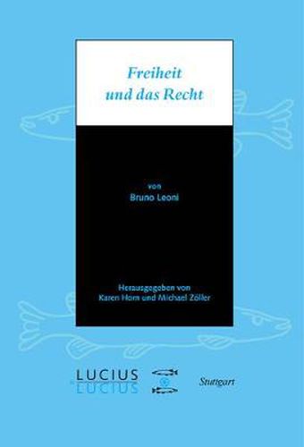 Cover image for Freiheit und das Recht