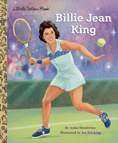 Cover image for Billie Jean King: A Little Golden Book Biography