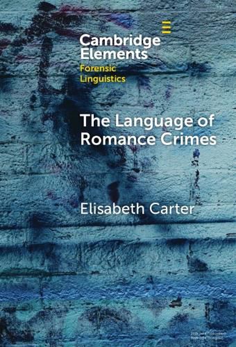 Cover image for The Language of Romance Crimes