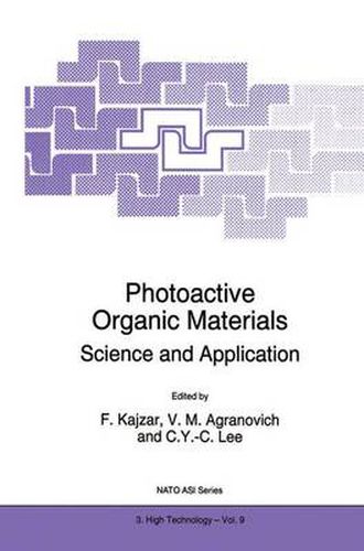 Cover image for Photoactive Organic Materials: Science and Applications