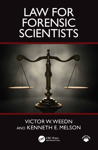 Cover image for Criminal Law for Forensic Scientists