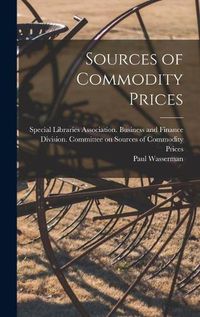 Cover image for Sources of Commodity Prices