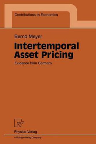 Cover image for Intertemporal Asset Pricing: Evidence from Germany