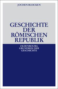 Cover image for Geschichte Der Roemischen Republik