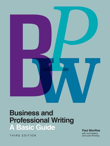 Cover image for Business and Professional Writing: A Basic Guide, Third Edition