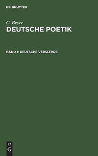 Cover image for Deutsche Verslehre