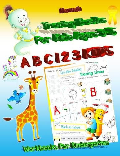 Cover image for Tracing Books For Kids Ages 3-5