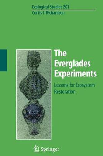 Cover image for The Everglades Experiments: Lessons for Ecosystem Restoration