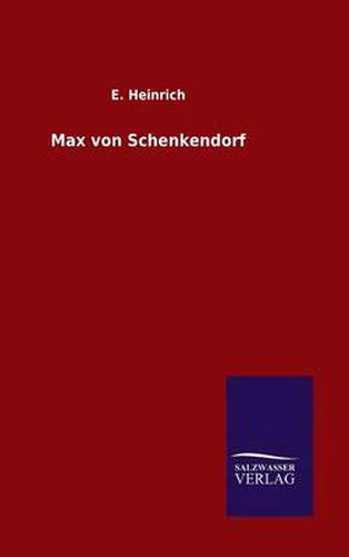 Cover image for Max von Schenkendorf