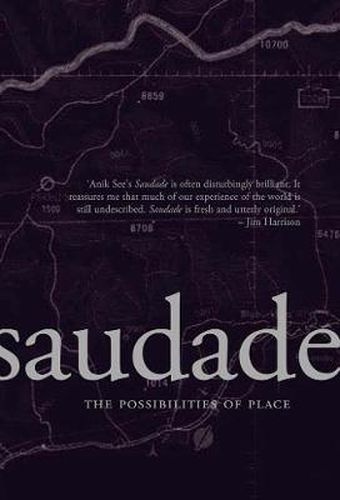 Cover image for Saudade: The Possibilities of Place