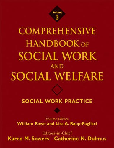 Cover image for Comprehensive Handbook of Social Work and Social Welfare