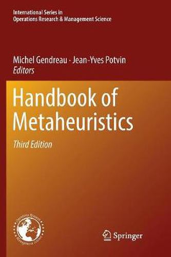 Cover image for Handbook of Metaheuristics