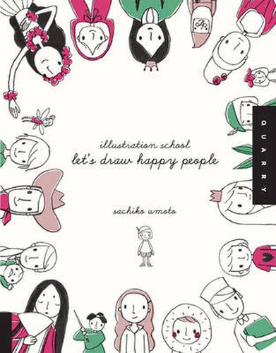 Cover image for Let's Draw Happy People (Illustration School)