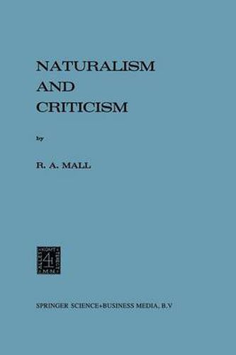 Cover image for Naturalism and Criticism